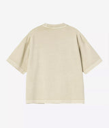 CARHARTT WIP WOMENS NELSON T-SHIRT I033051 STONE GARMENT DYED - Shoelosophy