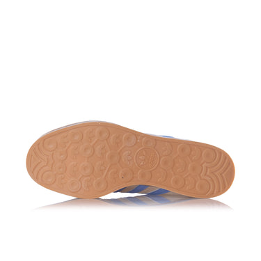 ADIDAS WOMENS GAZELLE STACK JS3927 HALO BLUE BEIGE - Shoelosophy
