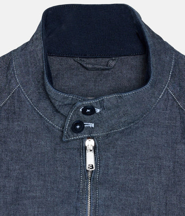 BARACUTA CHAMBRAY AF POCKET G9 BLAU - Shoelosophy