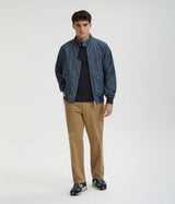 BARACUTA CHAMBRAY AF POCKET G9 BLAU - Shoelosophy