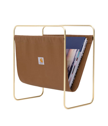CARHARTT WIP CANVAS MAGAZINE STAND I034759 HAMILTON BROWN - Shoelosophy
