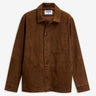 SEBAGO POCWOCK JACKET 771252W BROWN DARK KHAKI GOAT LEATHER - Shoelosophy