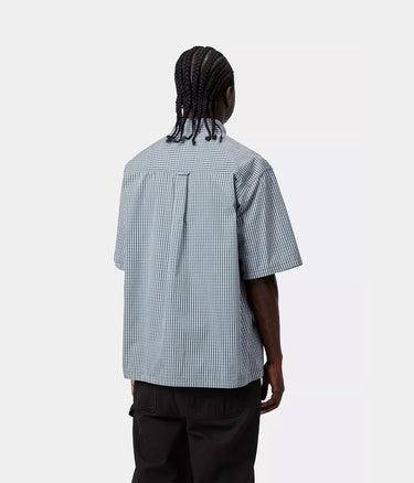 CARHARTT WIP GROFF CHECK I036191 BLUE RIVER - Shoelosophy