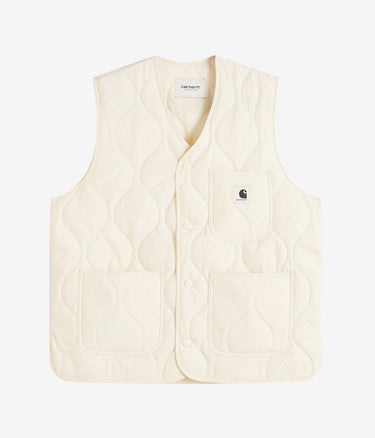 CARHARTT WIP WOMENS SKYLER VEST I032991 NATURAL - Shoelosophy