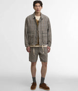 BARBOUR HERITAGE+ FIFE SHORT CHECKERED SHORT MST0075BE13 NEUTRAL - Shoelosophy