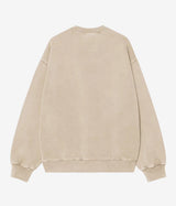 CARHARTT WIP VISTA SWEATSHIRT I029522 FLEUR DE SEL GARMENT DYED - Shoelosophy