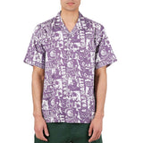 CARHARTT COLLAGE SHIRT I027532 ALLOVER PRINT PURPLE - Shoelosophy