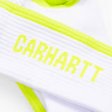 CARHARTT TURNER SOCKS I027707 WHITE LIME - Shoelosophy