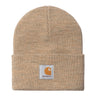 CARHARTT WIP ACRYLIC WATCH HAT I020175 LEATHER HEATHER - Shoelosophy