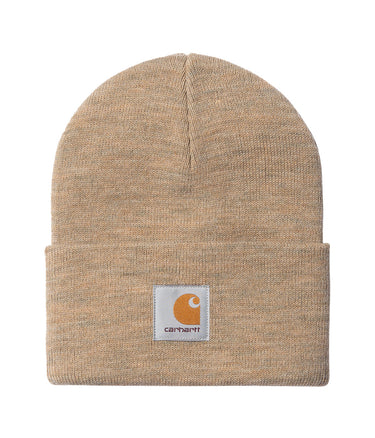 CARHARTT WIP ACRYLIC WATCH HAT I020175 LEATHER HEATHER - Shoelosophy