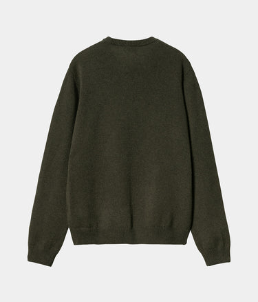CARHARTT WIP ALTEN SWEATER I033917 OFFICE GREEN - Shoelosophy