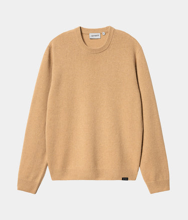 CARHARTT WIP ALTEN SWEATER I033917 PEANUT - Shoelosophy