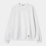 CARHARTT WIP BILLY SWEATSHIRT I034038 ASH HEATHER - Shoelosophy