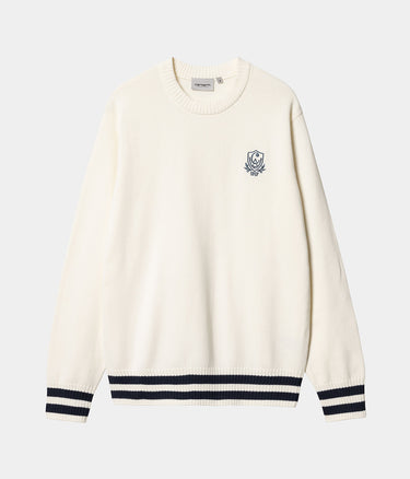 CARHARTT WIP CAMBRIDGE SWEATER I033044 WAX BLUE - Shoelosophy