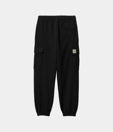 CARHARTT WIP CARGO SWEATPANT I032335 BLACK - Shoelosophy