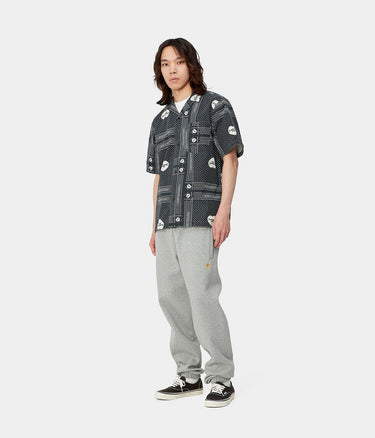 CARHARTT WIP CHASE SWEAT PANT I033667 GREY HEATHER - Shoelosophy