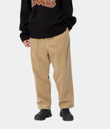 CARHARTT WIP EVAN PANT CORDUROY I033757 LEATHER RINSED - Shoelosophy