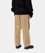 CARHARTT WIP EVAN PANT CORDUROY I033757 LEATHER RINSED - Shoelosophy