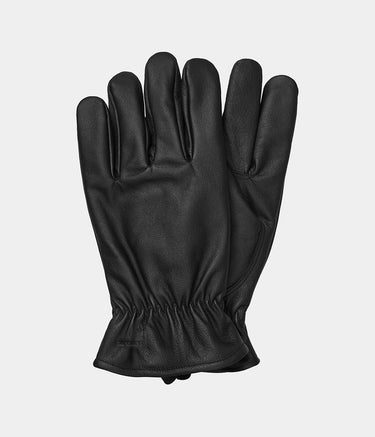CARHARTT WIP FONDA HANDSCHUHE I030900 SCHWARZES rindsleder - Shoelosophy