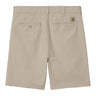 CARHARTT WIP 그랜드 쇼트 I030472 WAlL RINSED 남성용 버뮤다 - Shoelosophy