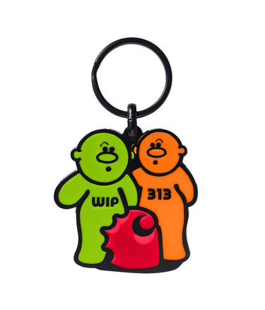 CARHARTT WIP GUMMY KEYCHAIN ​​​​ZINC ALLOY I033369 MULTICOLOR - Shoelosophy