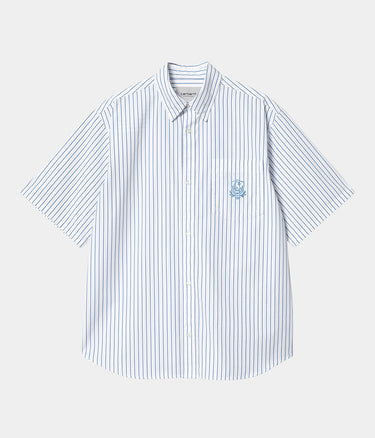 CARHARTT WIP LINUS SHIRT I033028 STRIPE BLEACH - Shoelosophy