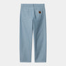 CARHARTT WIP MENARD PANT I033579 HERRINGBONE DENIM - Shoelosophy