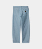 CARHARTT WIP MENARD PANT I033579 HERRINGBONE DENIM - Shoelosophy