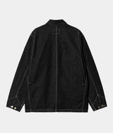 CARHARTT WIP OG CHORE COAT I031896 BLACK ONE WASH - Shoelosophy