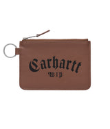 CARHARTT WIP ONYX ZIP WALLET I033228 COGNAC - Shoelosophy