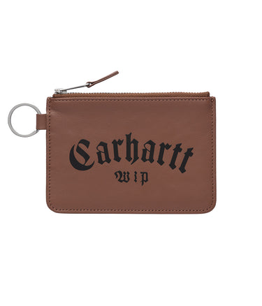 CARHARTT WIP ONYX ZIP WALLET I033228 COGNAC - Shoelosophy