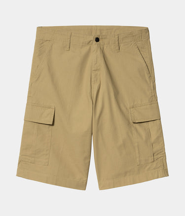 CARHARTT WIP REGULAR CARGO SHORT I028246 AGATE RINSED - Shoelosophy