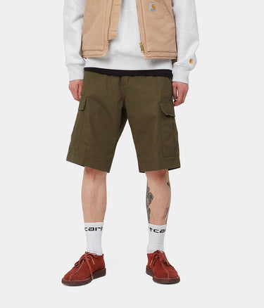 CARHARTT WIP REGULAR CARGO SHORT I028246 CYPRESS - Shoelosophy