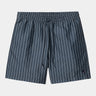CARHARTT WIP SLATER BADEHOSE I031536 CASON STRIPE BLAU - Shoelosophy
