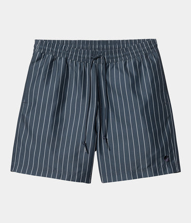 CARHARTT WIP SLATER BADEHOSE I031536 CASON STRIPE BLAU - Shoelosophy