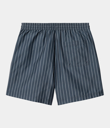 CARHARTT WIP SLATER BADEHOSE I031536 CASON STRIPE BLAU - Shoelosophy
