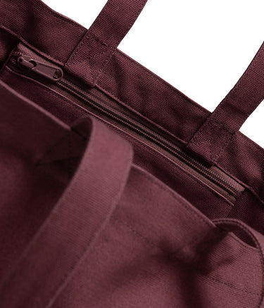 CARHARTT WIP STAMP TOTE BAG I033629 DUSTY FUCHSIA - Shoelosophy
