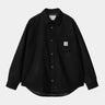 CARHARTT WIP TORIN SHIRT JACKET I033779 BLACK - Shoelosophy