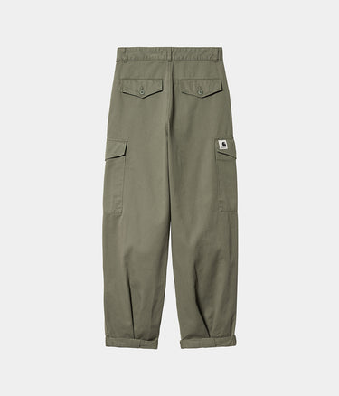 CARHARTT WIP 여성 콜린스 팬츠 I029789 DOLLAR GREEN - Shoelosophy