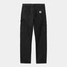 CARHARTT WIP WOMEN PIERCE PANT I025268 BLACK STONE WASHED DENIM JEANS DONNA WORK - Shoelosophy