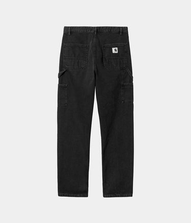 CARHARTT WIP DAMEN PIERCE PANT I025268 SCHWARZE STONE WASHED DENIM JEANS DAMEN ARBEIT - Shoelosophy