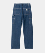 CARHARTT WIP WOMEN PIERCE PANT I025268 BLUE DENIM JEANS WOMAN WORK - Shoelosophy