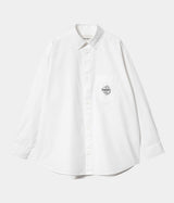 CARHARTT WIP DAMEN ABLAZE SHIRT I033694 WEISS - Shoelosophy