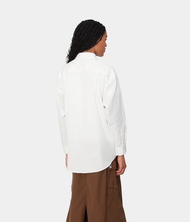 CARHARTT WIP DAMEN ABLAZE SHIRT I033694 WEISS - Shoelosophy