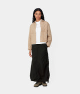 CARHARTT WIP WOMENS CARGO SKIRT LONG I033823 SCHWARZ - Shoelosophy