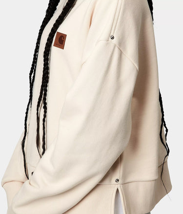 CARHARTT WIP WOMENS ELDON SWEATSHIRT I034373 NATURAL - Shoelosophy