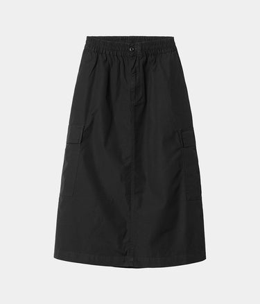 CARHARTT WIP WOMENS JET CARGO SKIRT I033148 SCHWARZ - Shoelosophy