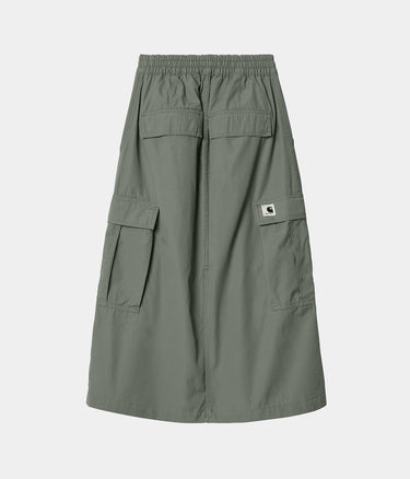 CARHARTT WIP WOMENS JET CARGO SKIRT I033148 PARK - Shoelosophy