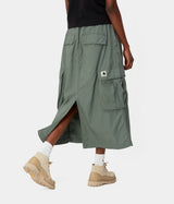 CARHARTT WIP WOMENS JET CARGO SKIRT I033148 PARK - Shoelosophy