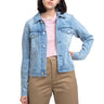 CARHARTT WOMENS JETSON JACKET I028020 BLUE STONE GIUBBINO JEANS DONNA - Shoelosophy